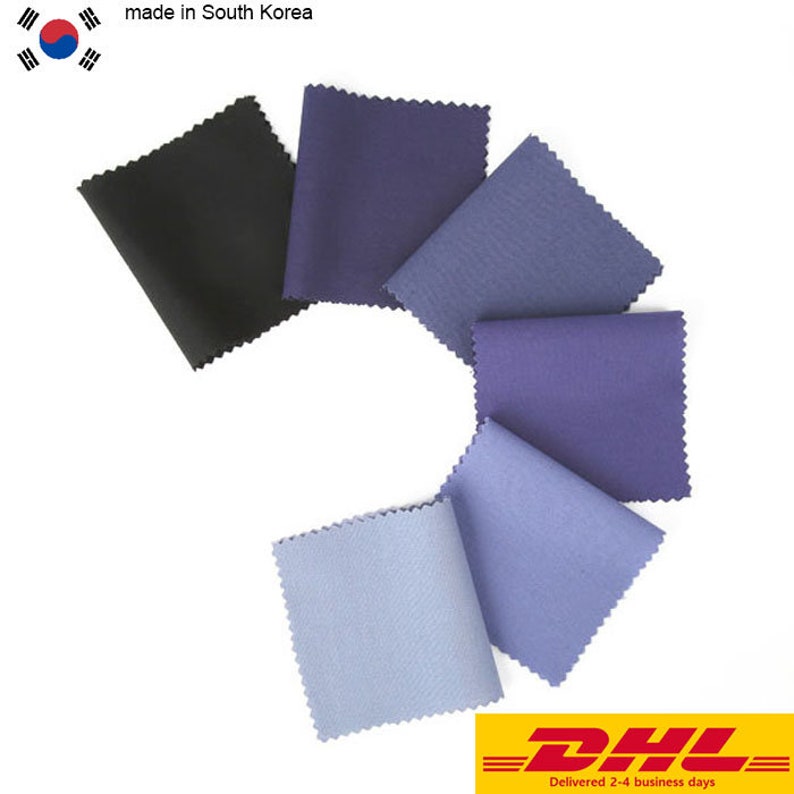 Combed Cotton Fabric Solid Fabric by the Yard 44 Wide SY Etsy