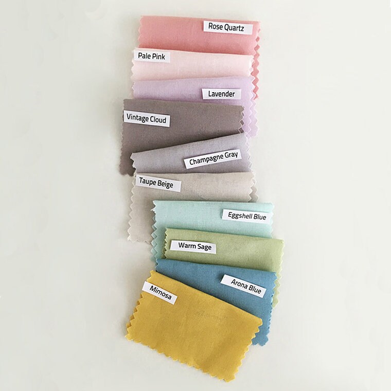 Organic Cotton Fabric by the Yard Solid Fabric 45" Wide SG Pure Organic made in Korea Laceking