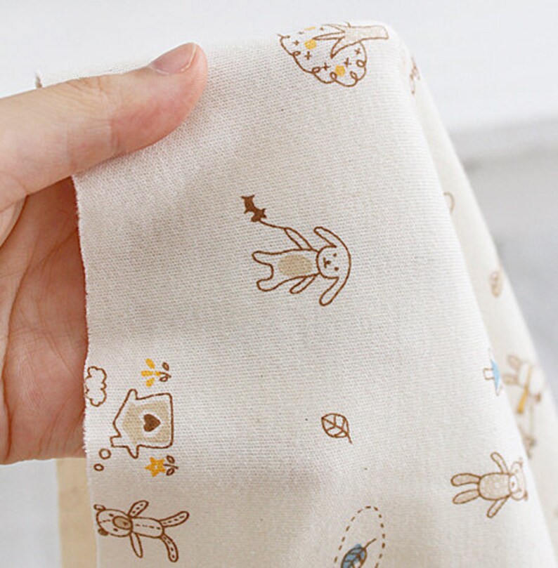 Baby Organic Cotton Knit Double Fabric by the Yard 61 Etsy