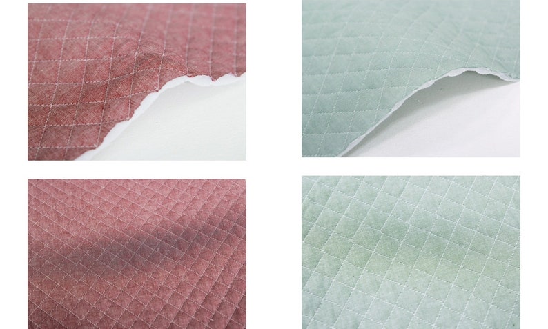Premium Quality Quilted Cotton Fabric yarn dyed fabric Pastel Colors BH Antique solid series By The Yard 44 laceking2013 made in Korea image 5