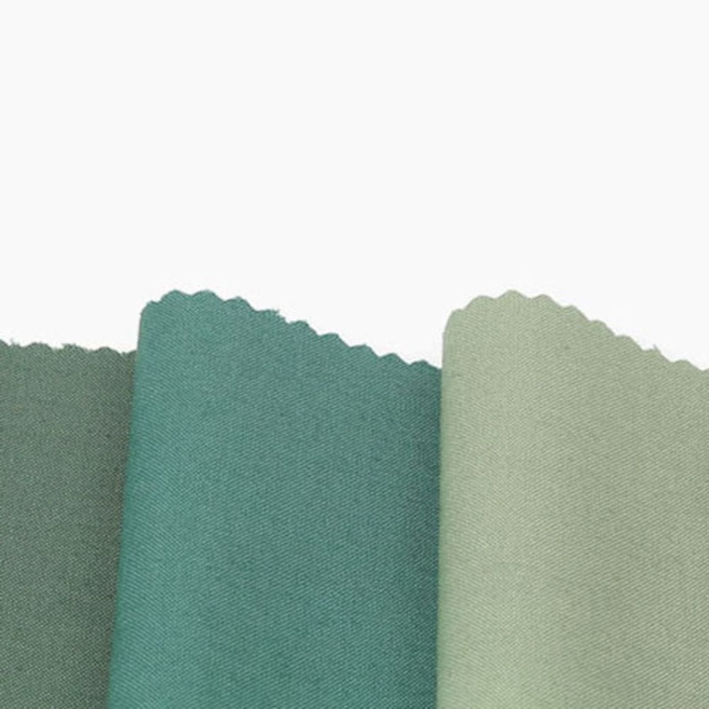 Combed Cotton Fabric Solid Fabric by the Yard 44 Wide SY Etsy