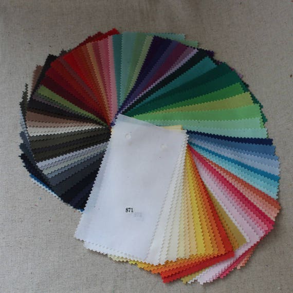 Poly Cotton Solid Fabric by the Yard, 44" Wide, Plain TC Blend Korean Fabric for Crafts Doll Clothes Sewing laceking2013