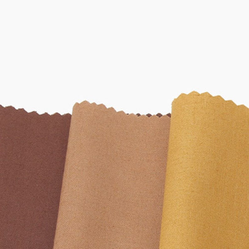 Combed Cotton Fabric Solid Fabric by the Yard 44 Wide SY Etsy