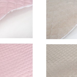 Premium Quality Quilted Cotton Fabric yarn dyed fabric Pastel Colors BH Antique solid series By The Yard 44 laceking2013 made in Korea image 6