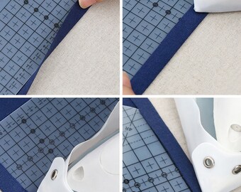 Hot Hem Ruler For Sewing - 10x2.5 Inch Heat Resistant Grid Ruler For Ironing