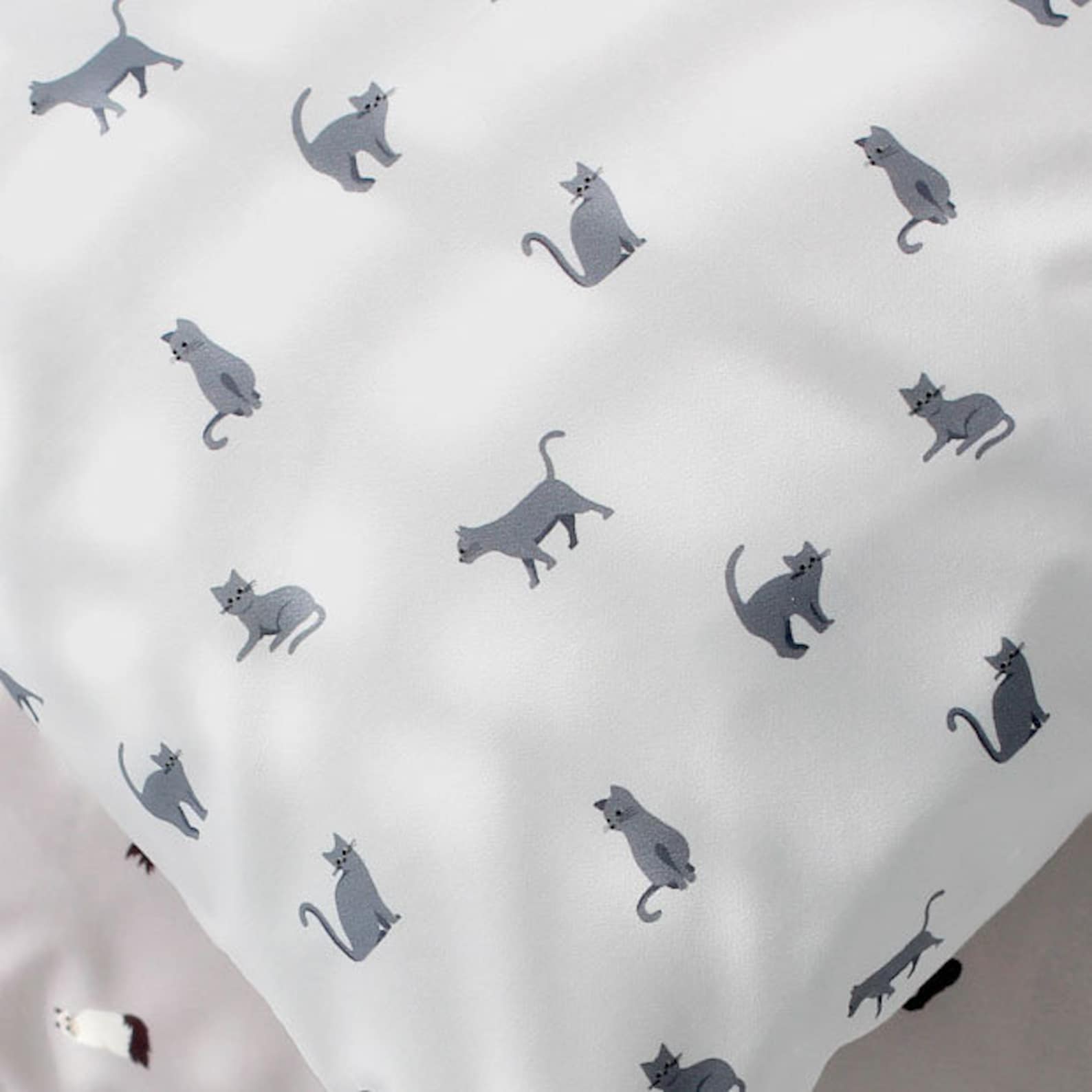 Cotton Fabric Cat Fabric by the Yard 44 Wide SY Russian Etsy