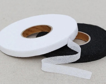 40yards 1cm Iron On Cotton Melt Tape Fusible Interlining Adhesive Interfacing Voile Tape Bias Laceking