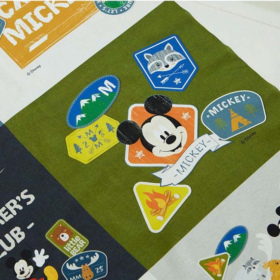 Disney Linen Fabric Character Fabric by the Yard 53 Wide Etsy