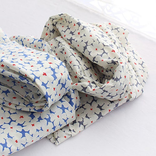 Premium Quality Laminated Cotton Fabric by the Yard Solid Etsy