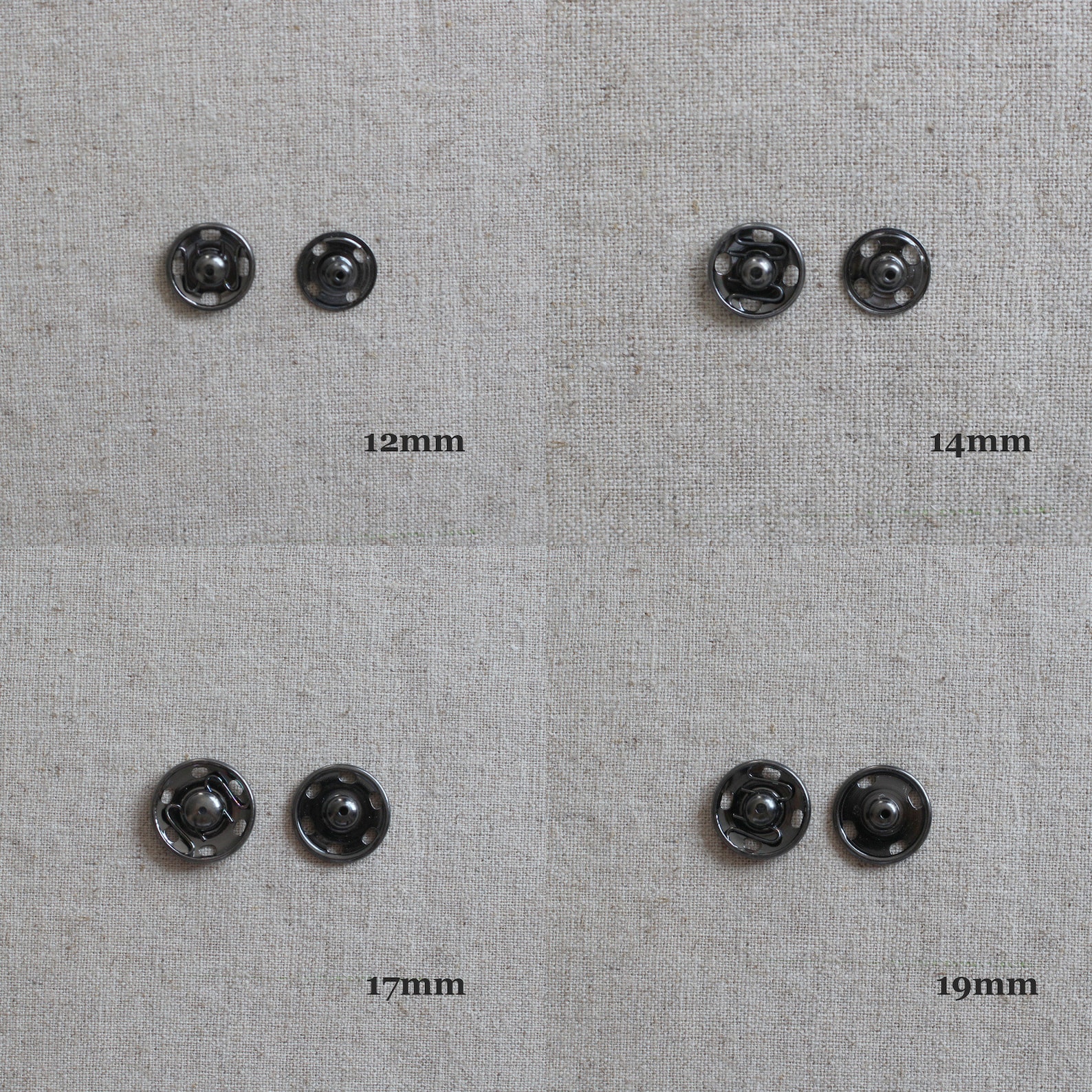 Premium Quality Snap Fasteners Round Snap Sew on Snaps Etsy