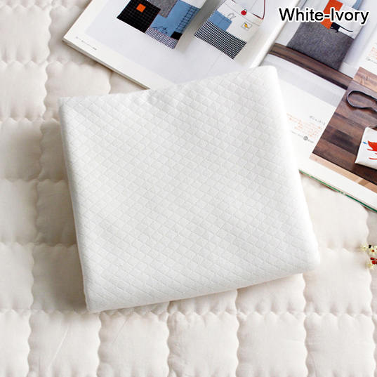 Solid Quilted Cotton Knit Single Fabric by the Yard 75 Etsy