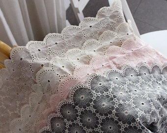 Cotton lace fabric