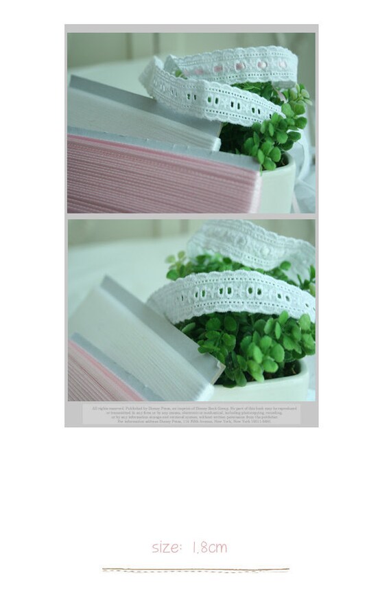 14Yds Broderie Anglaise cotton vintage wedding ribbon eyelet lace trim 0.7 14Yds Broderie Anglaise cotton vintage wedding ribbon eyelet lace trim 0.7