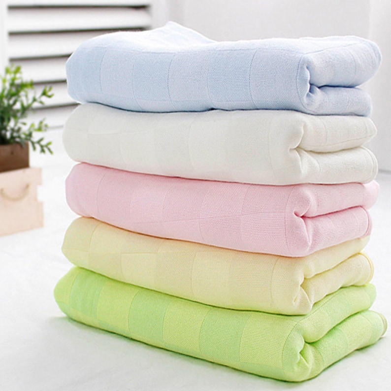 Color Bamboo Gauze Double Fabric by the Yard 44 Wide MR Etsy