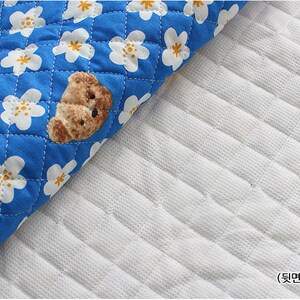 Premium Quality Quilted Cotton Fabric By The Yard Cat Face, Heads, Panda, Cartoon, Teddy Bear, Dinosaur, 44 Wide laceking2013 made in Korea image 10