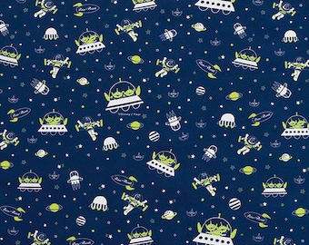 Disney Cotton Fabric Schreiner Calender Character Fabric by the Yard 44&quot; Wide SG Toy Story - Universe Laceking