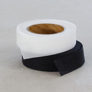20yards 1.8cm Iron On Polyester Melt Tape Fusible Interlining Adhesive Interfacing Zipper Tape Laceking  made in Korea