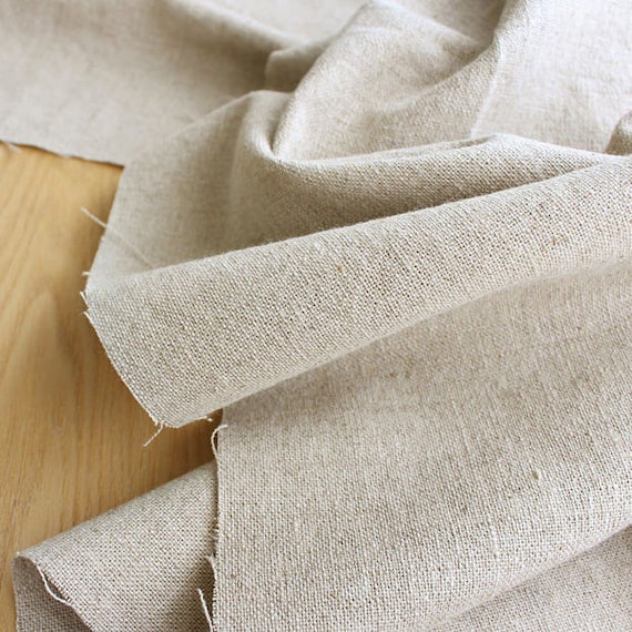 Linen Ribbon, Natural Flax, 5 widths, by the Yard