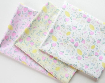 Premium Quality Cotton Fabric Animal Fabric by the Yard 44" Wide SG  forest animal made in Korea