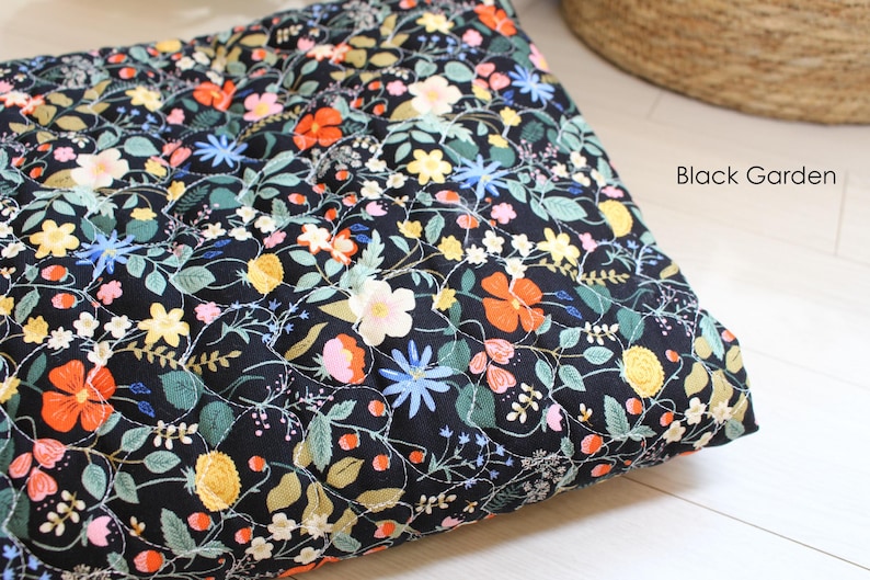 Tessuto di cotone trapuntato al metro, larghezza 112 cm, patchwork floreale con fragole e cuori, tessuto imbottito coreano per borse, giacche, runner da tavola e decorazioni per la casa. immagine 12