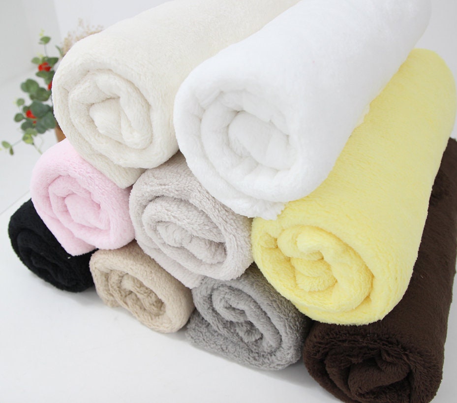 Premium Quality Fleece Fabric by the Yard Faux Fur Fabric by Etsy