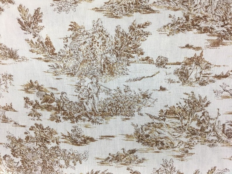 Premium Quality Linen Fabric by the Yard Vintage Fabric 6 Etsy