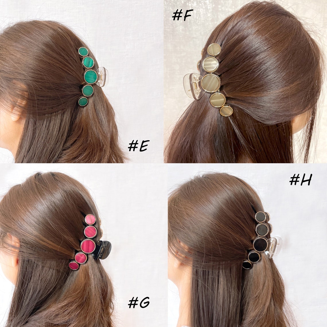 Premium French Hair Clip for Women Strong Hold No Slip Grip Etsy