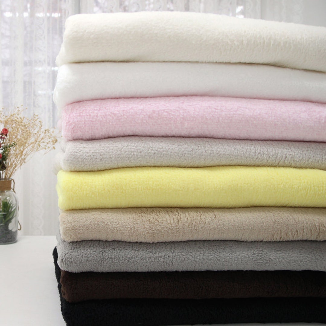 Premium Quality Fleece Fabric by the Yard Faux Fur Fabric by the Yard ...