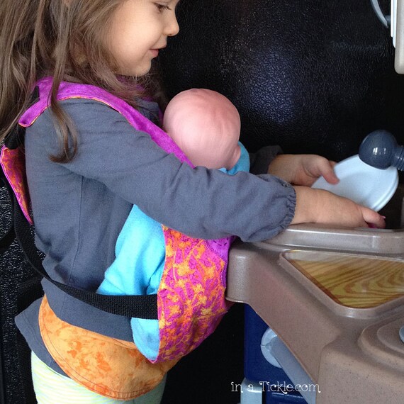etsy baby doll carrier