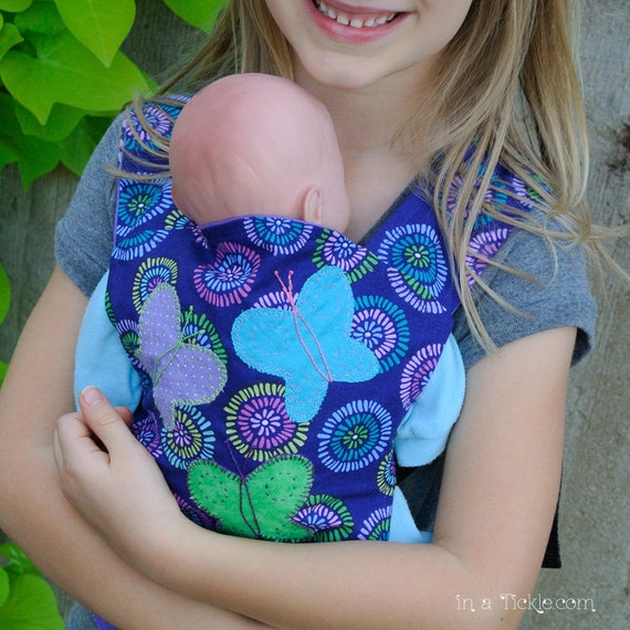 etsy baby doll carrier