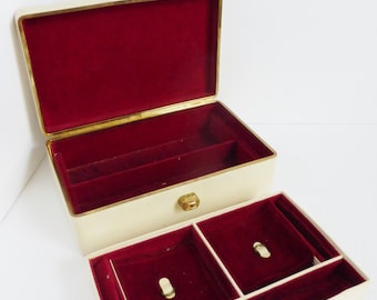 Made In Italy Jewelry Box Vintage Mid Century Containers