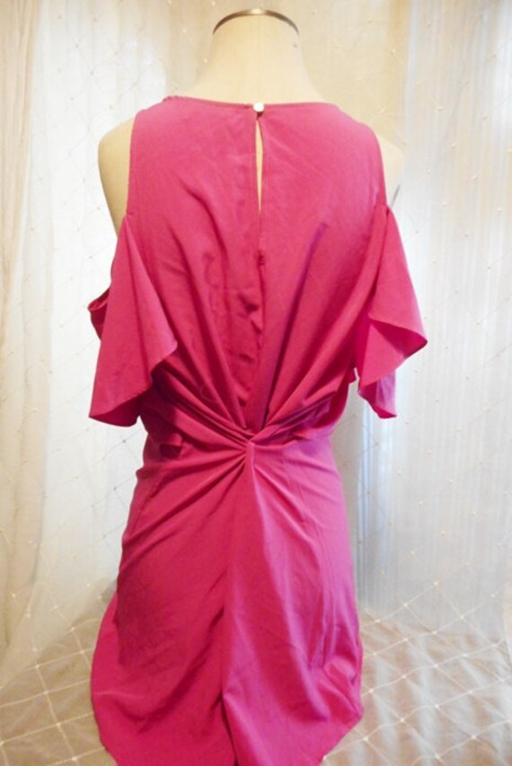 Pretty In Pink Open Shoulder Blouse - image 7