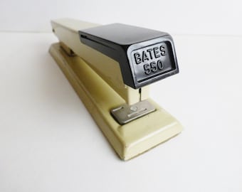 Vintage Bates 550 bordshäftapparat för industribruk