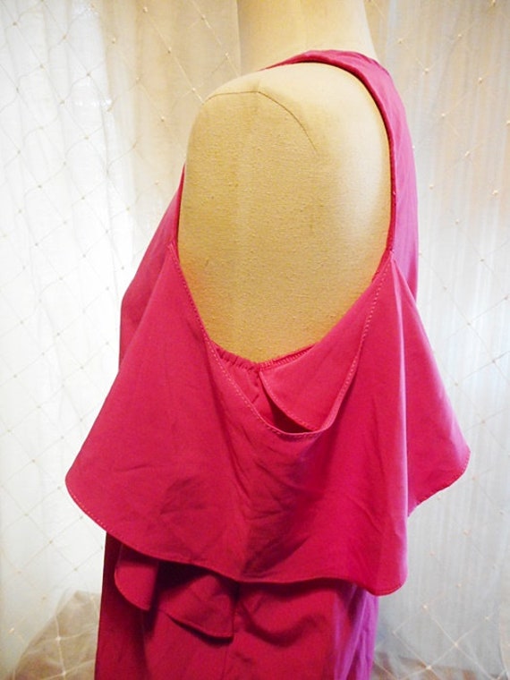 Pretty In Pink Open Shoulder Blouse - image 2