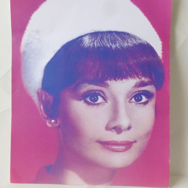 Audrey Hepburn Photo Image Poster Vintage Prints Movie Memorabilia