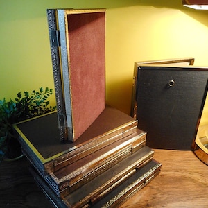 Metal Picture Frames, Vintage, Midcentury