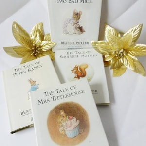 Beatrix Potter Rabbit Tale Books Vintage 1987 Children&#39;s Books