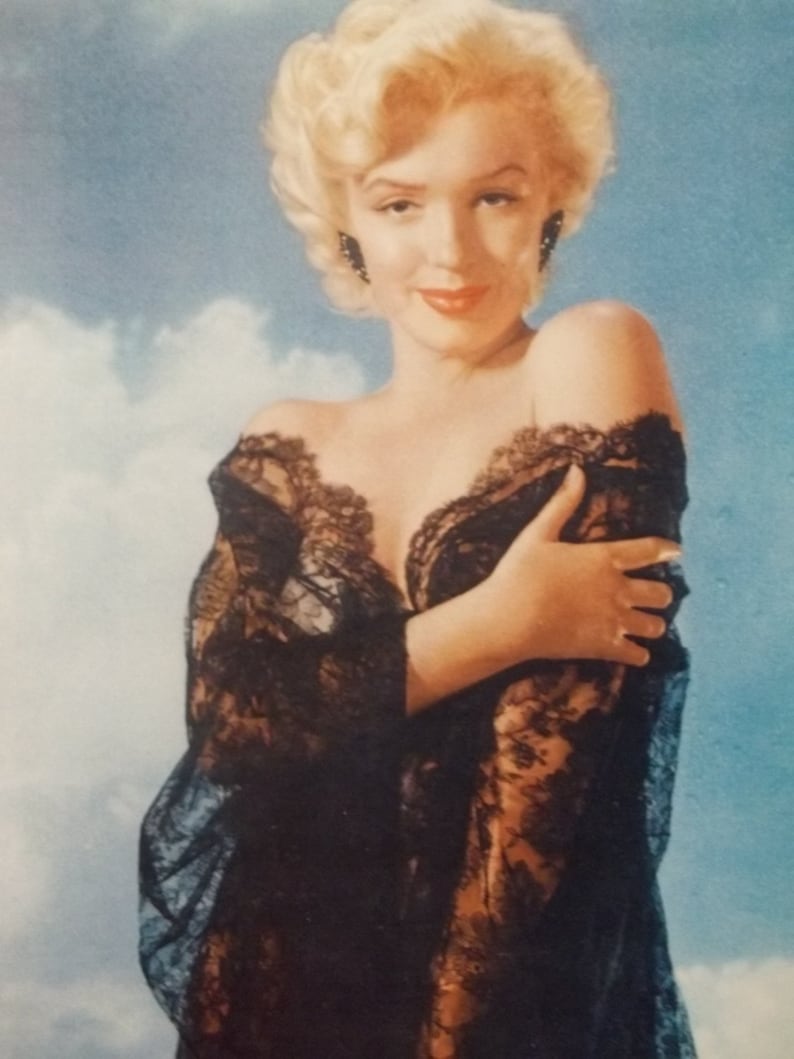 Marilyn Monroe Photo Image 1940s Model Actress American Pin Up | Etsy