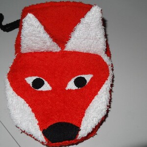 Waschhandschuh Fuchs für Kinder Bild 2