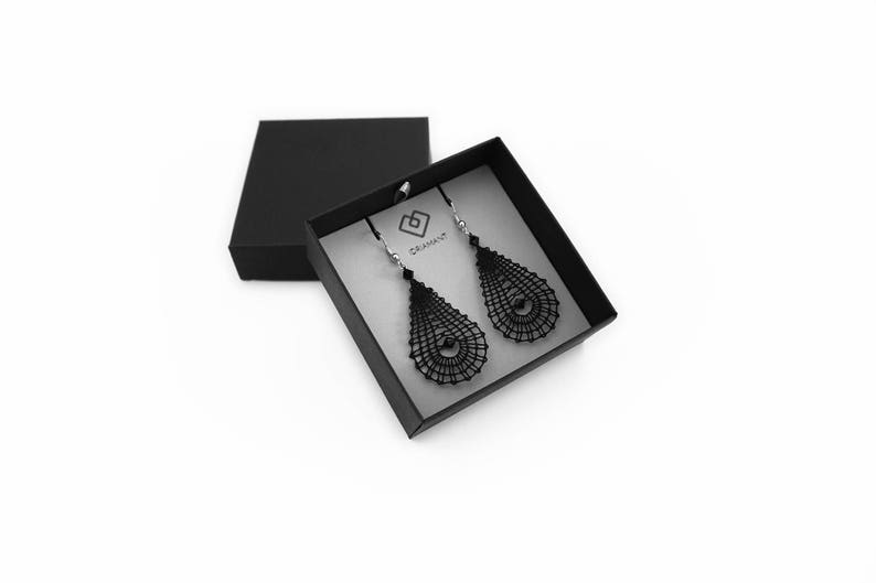 Elen Henderson Teardrop Swarowski Earrings