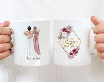 Maid of honor mug personalized - Best maid of honor in the world - Ask the maid of honor