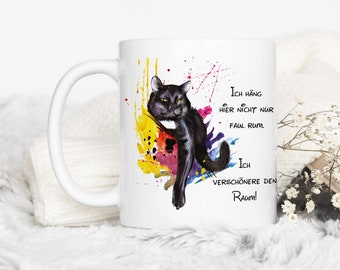 Cat Mug | Cat Lover Mug | Coffee cup gift