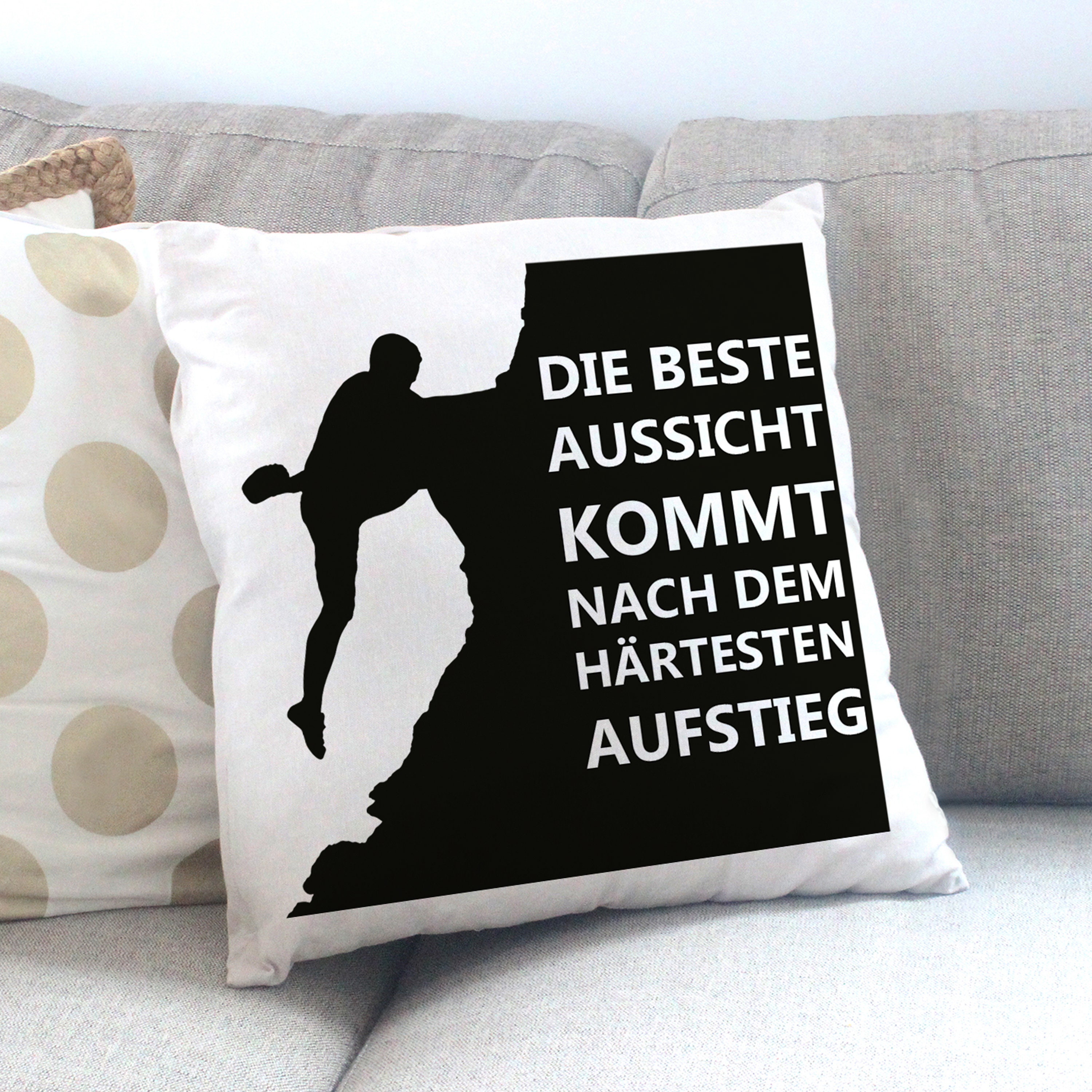 Sofakissen Kletter Sprüche Dekokissen Kissen mit Füllung Etsy 日本