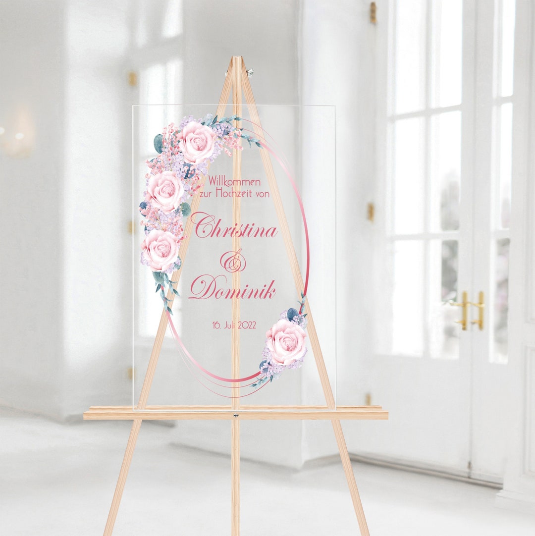 Décoration Mariage Acrylique "Monsieur & Madame" - Lettres Centre De Table 28 Cm, Personnalisables, Made In France - 8