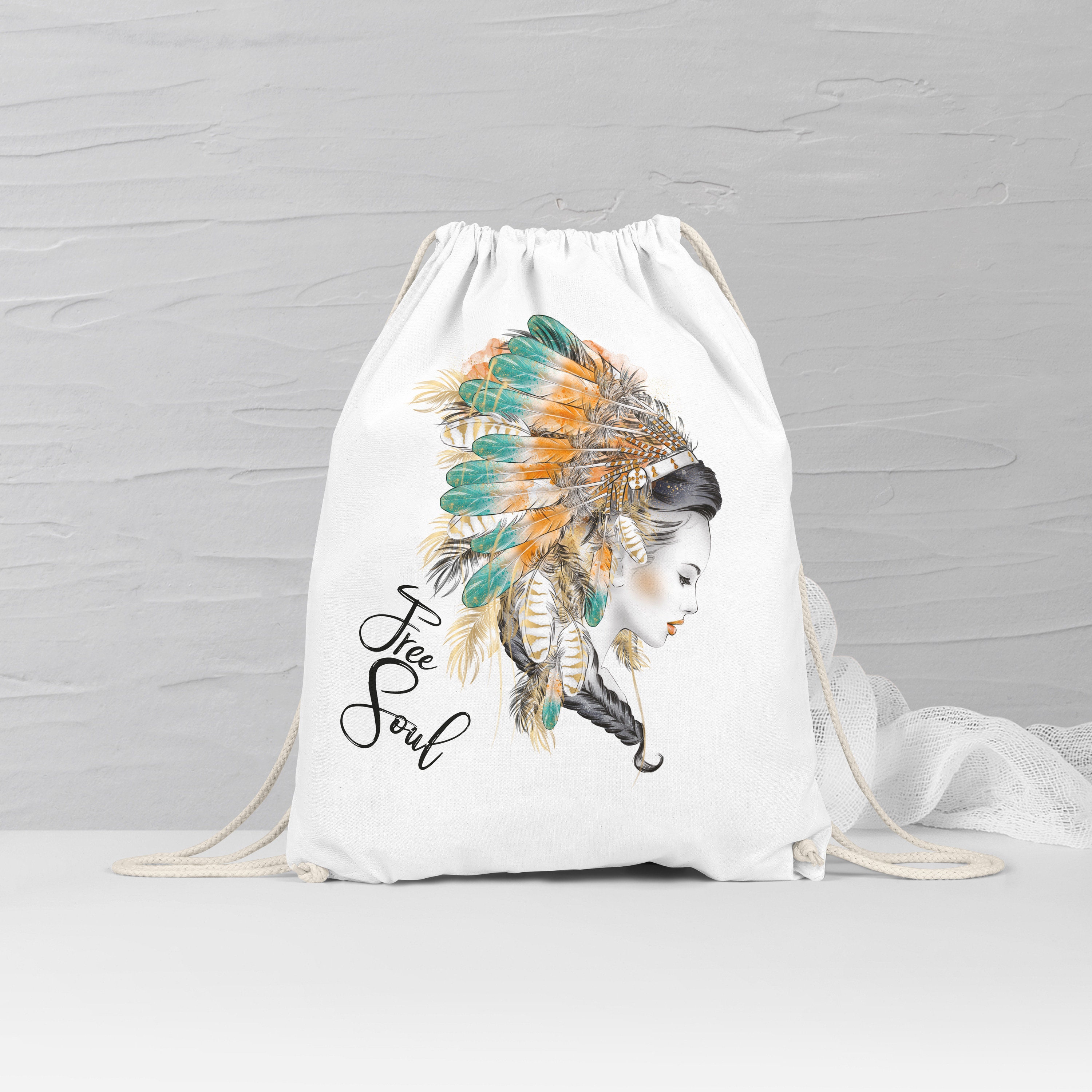 Huuraa Turnbeutel Motocross 12 Liter - Baumwolle, OEKO-TEX, Made In Germany