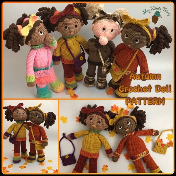 Autumn Crochet Doll Pattern