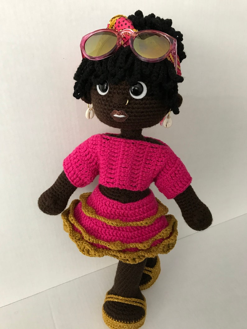 Jamila Crochet Doll Pattern image 2