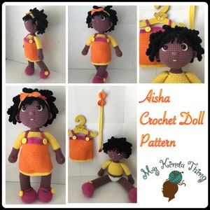 Aisha Crochet Doll Pattern