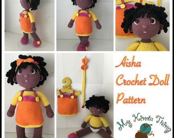 Aisha Crochet Doll Pattern