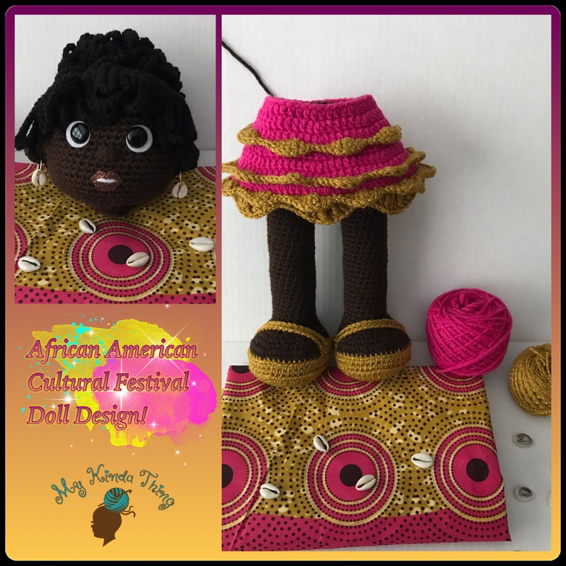 Jamila Crochet Doll Pattern image 6